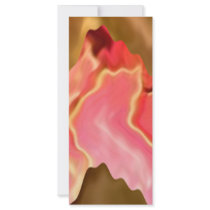 Pink Praise - Rose Petal Art rack cards by doonagiri Pink Praise - Rose Petal Art rack cards