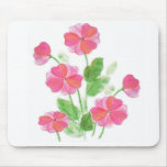 Pink Primrose Mousepads
