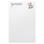Pink Primrose Personalized Stationery