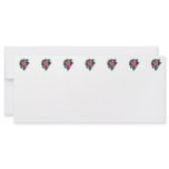 Pink Primroses Seen From Above Personalized Rack Card