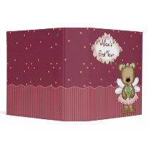 Pink Princess Baby Binder by stationeryshop Pink Princess Baby Binder
