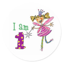 Pink princess fairy (age 1) stickers by jsoh Pink princess fairy (age 1) stickers