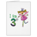 Pink princess fairy (age 3) cards