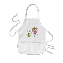 Pink princess fairy aprons