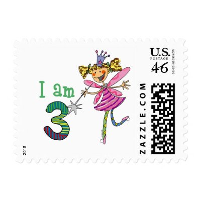 Pink princess fairy stamp by jsoh