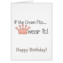 Pink Princess · If the Crown Fits ... Cards