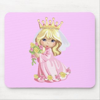 Pink Princess mousepad