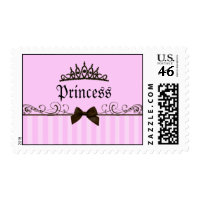 Pink Princess Stamp zazzle_stamp