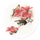 Pink Profusion Round Sticker
