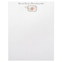 Pink Proud Army Mom letterhead