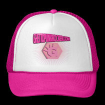 Pink Punk Logo Hat hats
