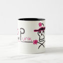 pink punk mug by JoJy45 pink punk mug