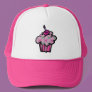 pink punk skull crossbones cupcake