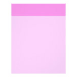 pink purple color personalized letterhead