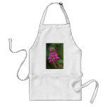 Pink Purple flower, Machu Picchu flowers aprons