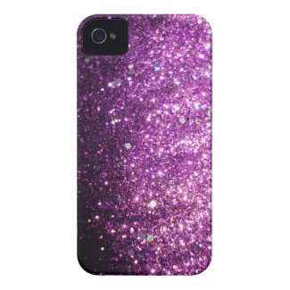 Pink Purple Glitter Sparkle iPhone Case Iphone 4 Case-mate Case