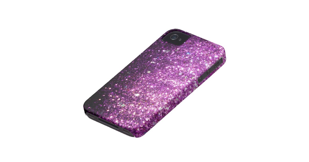 Pink Purple Glitter Sparkle iPhone Case Zazzle