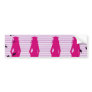 Pink & Purple Grad Silhouettes Bumper Sticker