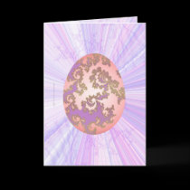 Pink & Purple Painted Egg cards