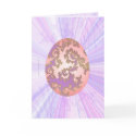 Pink & Purple Painted Egg cards