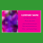 Pink, Purple, Royal Blue Business Card business cards