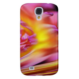 Pink Purple Violet Yellow Abstract Wave Design HTC Vivid Cover