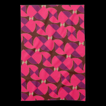 Pink Purple Watermelon Pattern Kitchen Tea Cloth kitchen towels