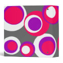 pink purple white dots