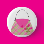 Pink Purse With Green