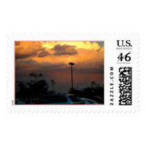 Pink Rain postage by annienbart Pink Rain postage