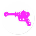 Pink Raygun stickers