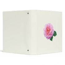 Pink Renaissance Rose binders