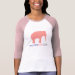 Ladies 3/4 Sleeve Raglan (Fitted)