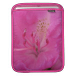 Pink Rhododendron iPad Sleeve