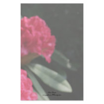 Pink Rhododendron stationery