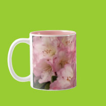 Pink Rhododendrons Mug mugs