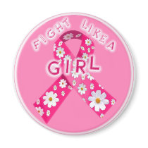 pink ribbon 1 magnets
