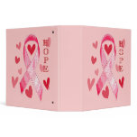 PINK RIBBON 2" Ring Binder