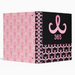 Pink Ribbon 365 Binders