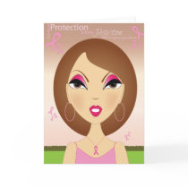 Pink Ribbon - Awareness cards