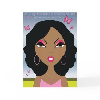 Pink Ribbon Awareness Card