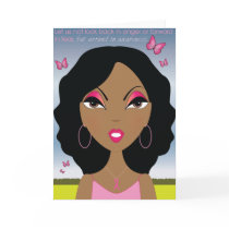 Pink Ribbon - Awareness cards