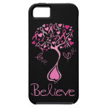 Pink Ribbon Believe and Love iphone 5 Case casemate cases