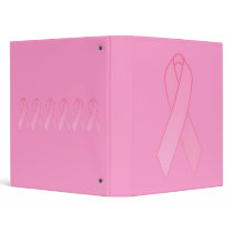 Pink Ribbon binders by ARTegrity Pink Ribbon binders