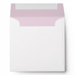Pink Ribbon Black Bow Envelope