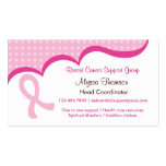 Pink Ribbon Breast Cancer Business Card