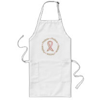 Pink Ribbon Breast Cancer Name Melissa aprons by TeeShirtsTShirts Pink Ribbon Breast Cancer Name Melissa aprons
