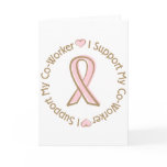 Pink Ribbon Breast Cancer Support Co Worker