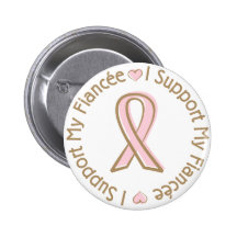 Pink Ribbon Breast Cancer Support Fiancee