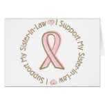 Pink Ribbon Breast Cancer Support Sister In Law